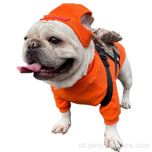 Animais de estimação acessórios de bulldog francês chapéus roupas de cachorro